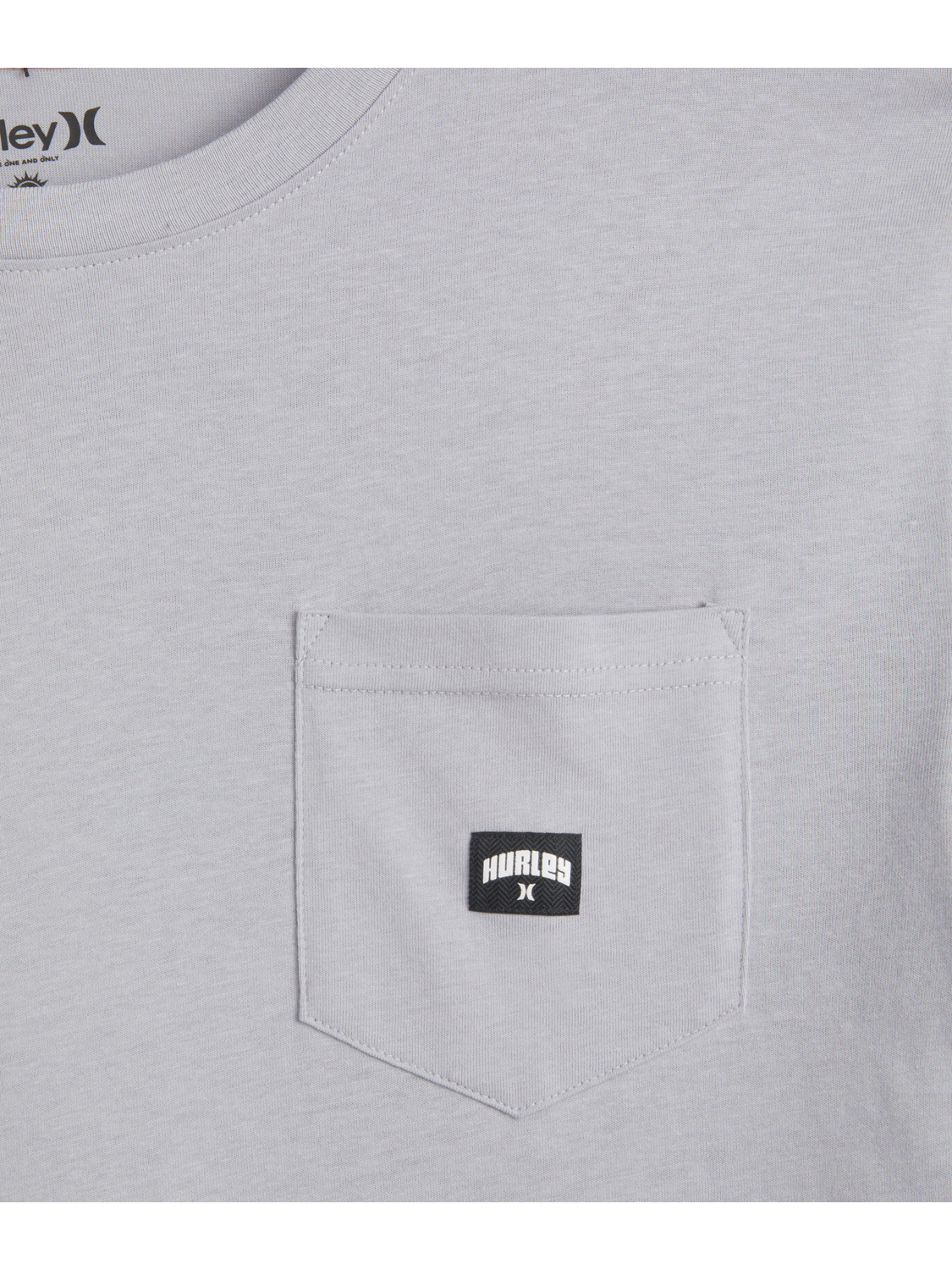 Short Sleeve Pocket Tee in Light Asteroid