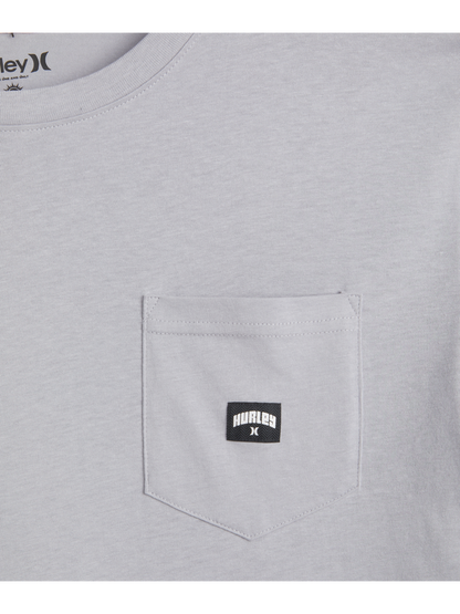 Short Sleeve Pocket Tee in Light Asteroid