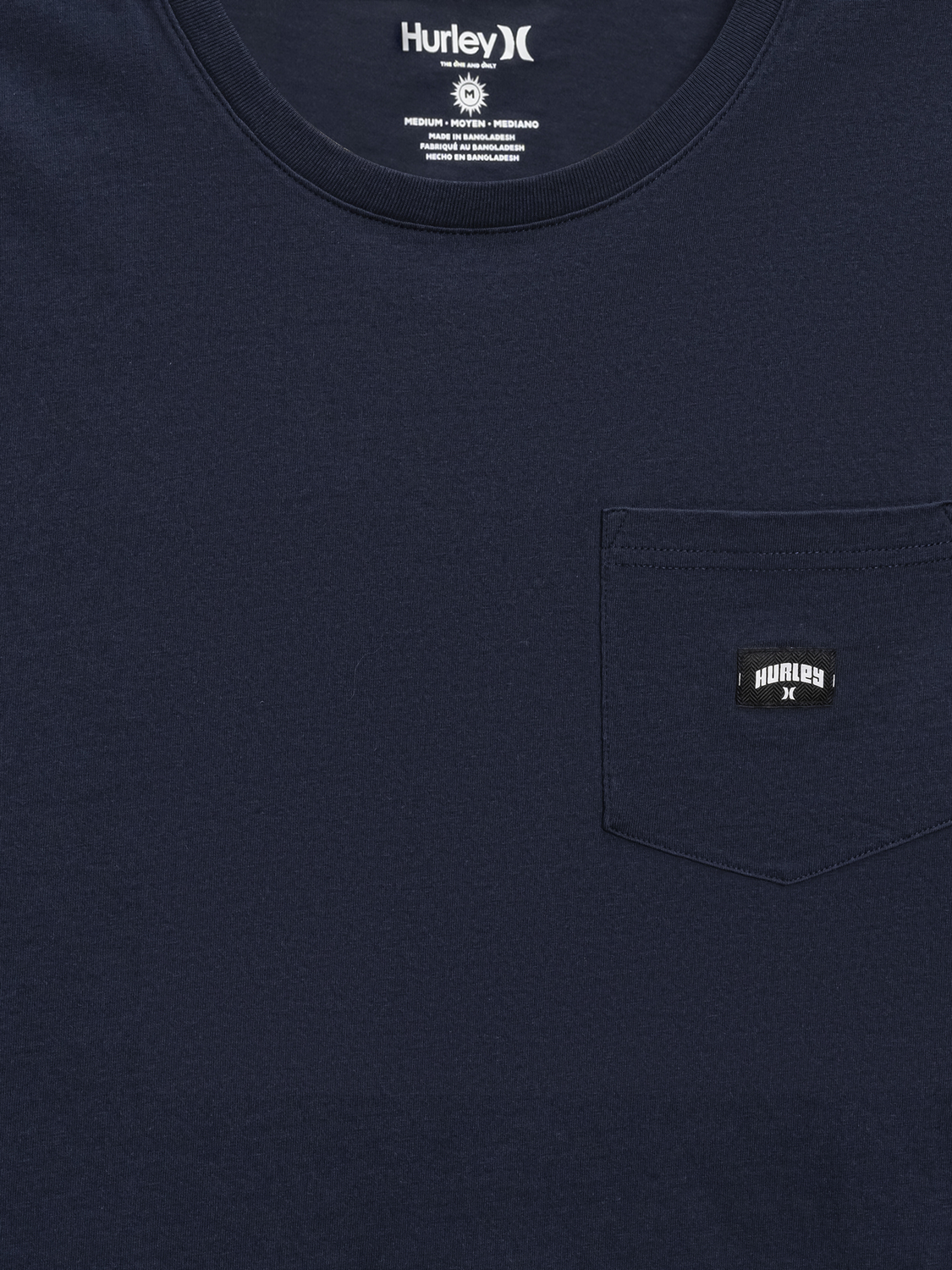Short Sleeve Pocket Tee in Obsidian