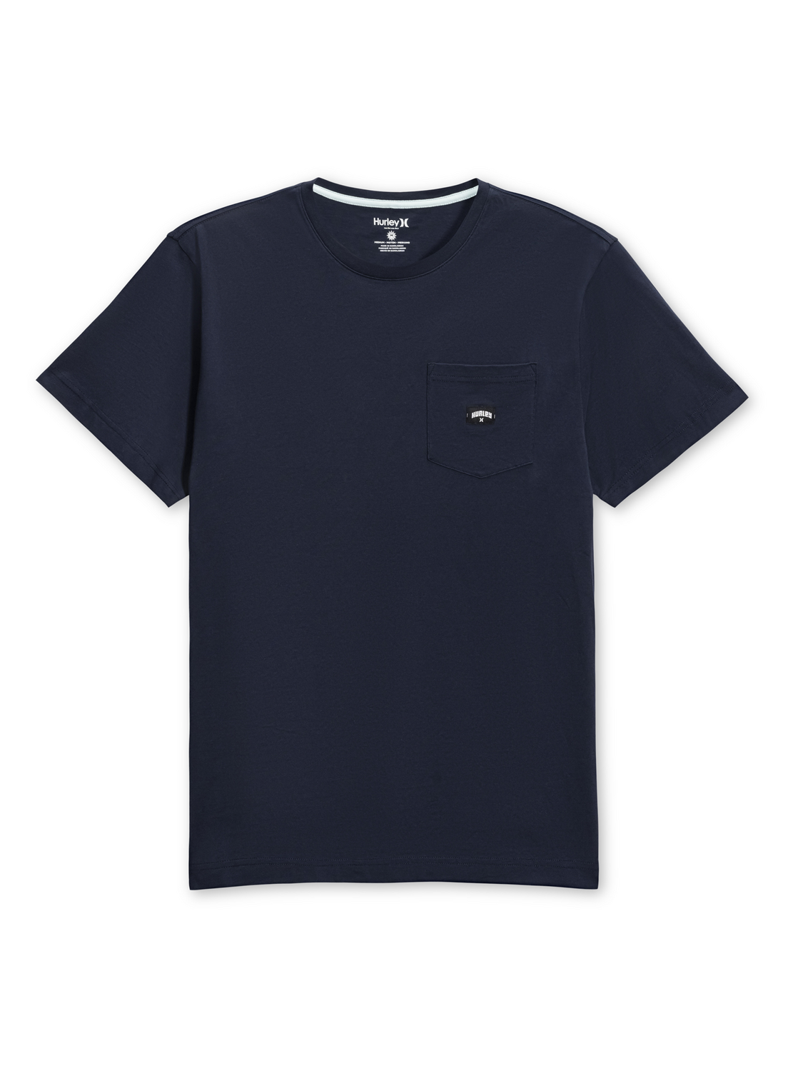 Short Sleeve Pocket Tee in Obsidian
