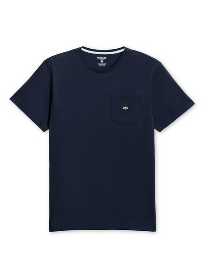 Short Sleeve Pocket Tee in Obsidian