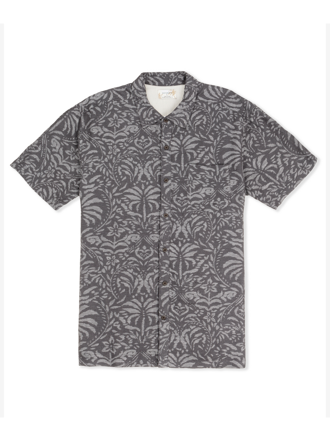 Encinitas Short Sleeve in Ion Grey