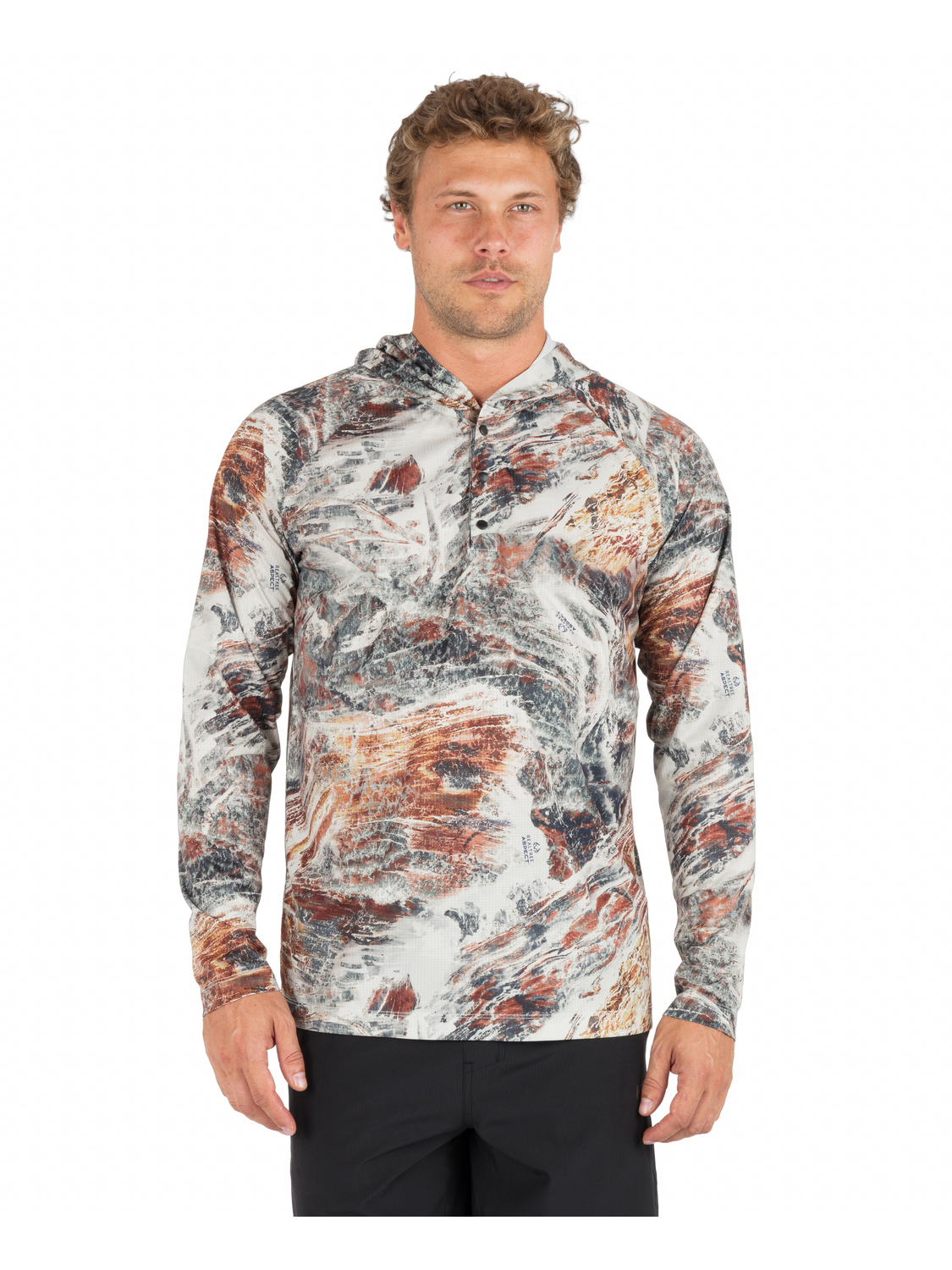 Summit Hybrid Hoodie in Bone
