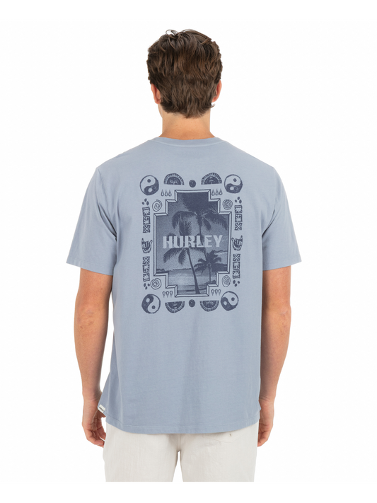 Window Of Sand Short Sleeve in Worker Blue