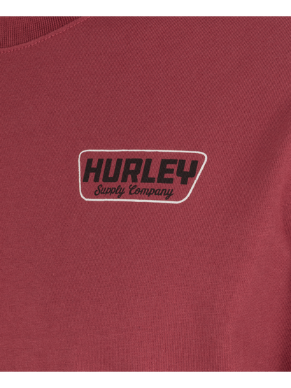 Tiger Fast Garage Short Sleeve in Cherry Crimson