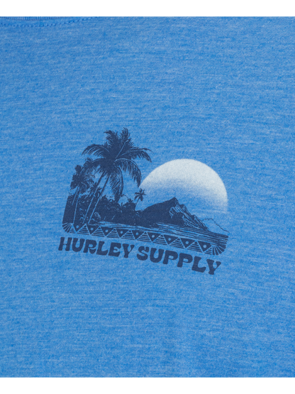Island Scape Short Sleeve in Seashore Heather