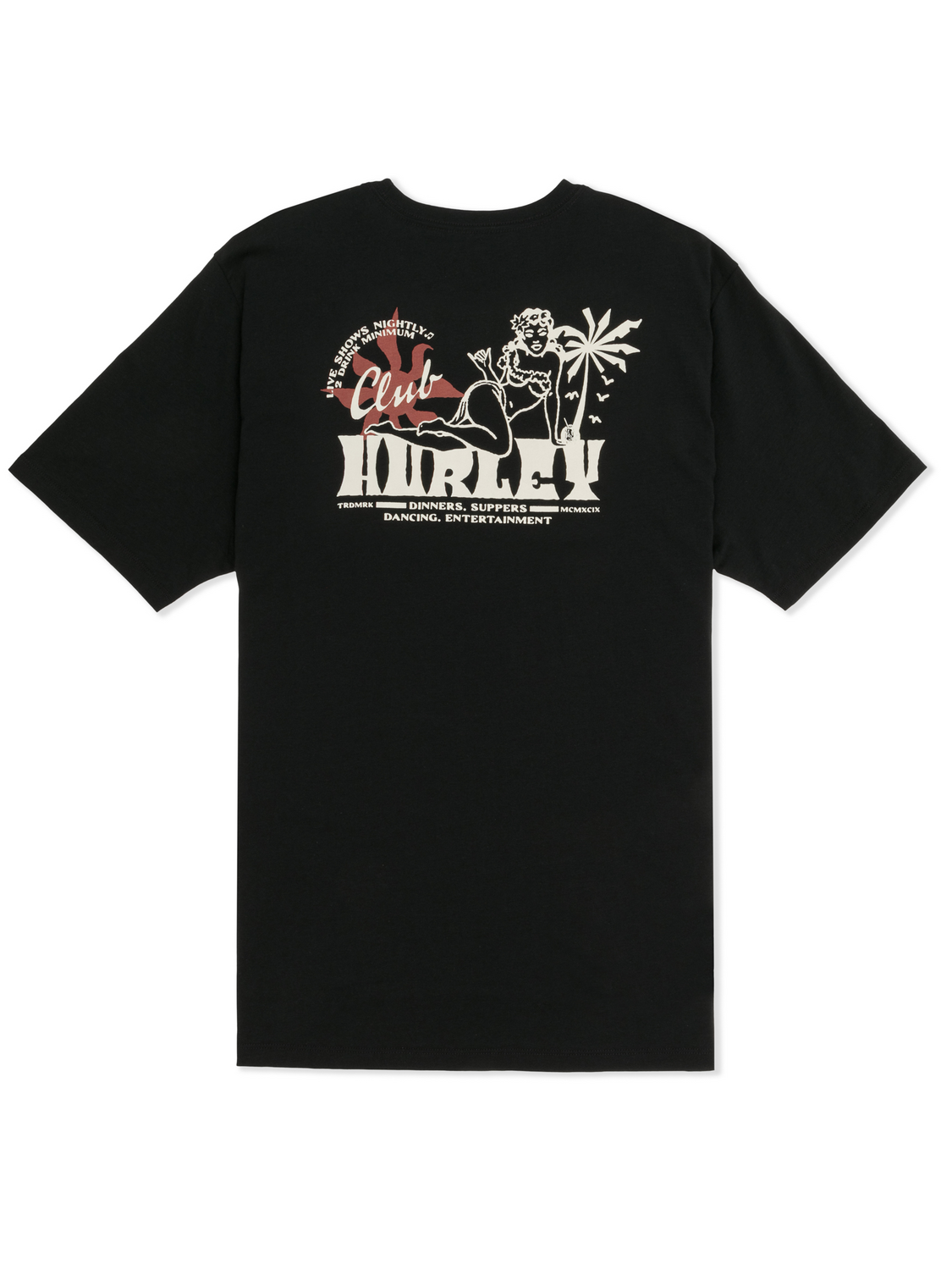 Supper Club Short Sleeve in Black