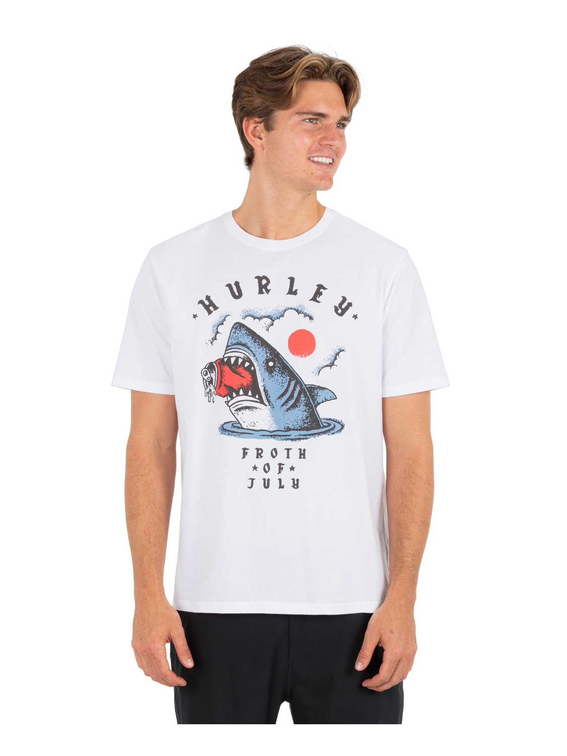 Froth Of July Short Sleeve in White