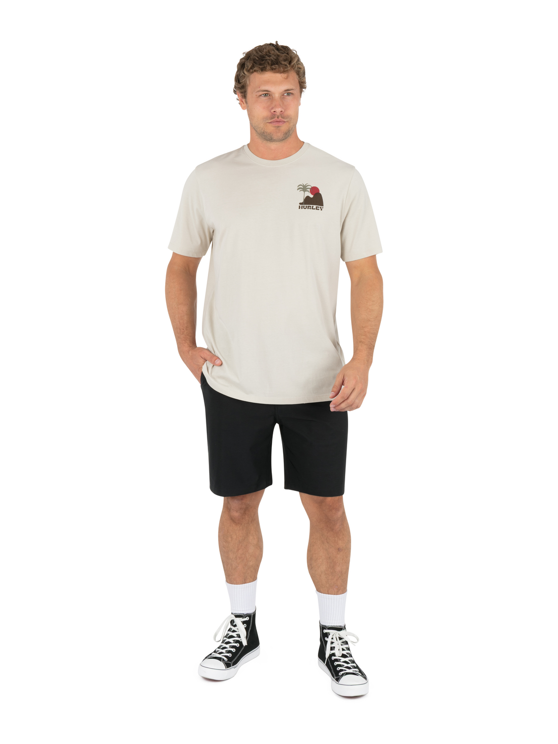 Sunsets Short Sleeve in Bone