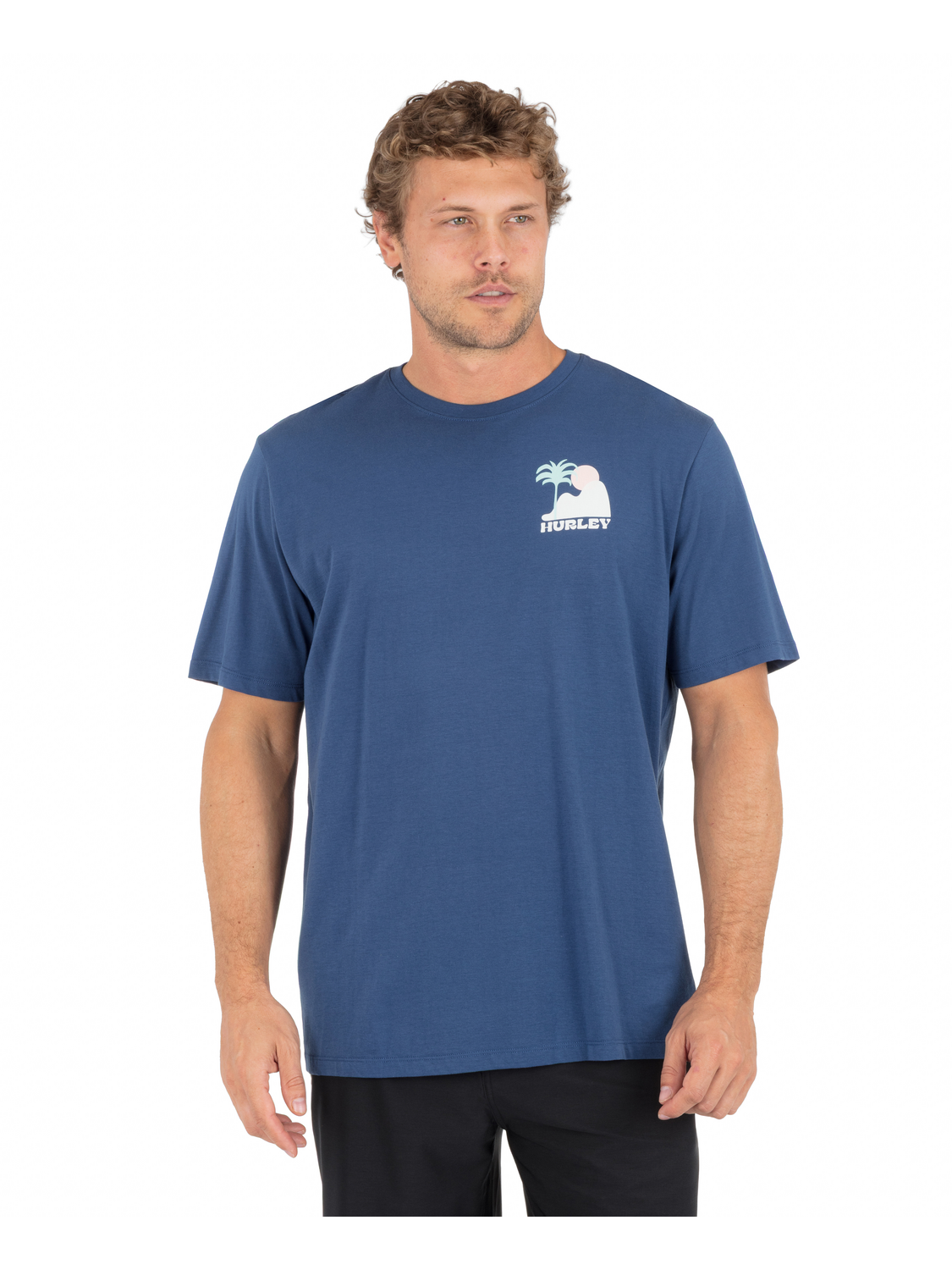 Sunsets Short Sleeve in Abyss