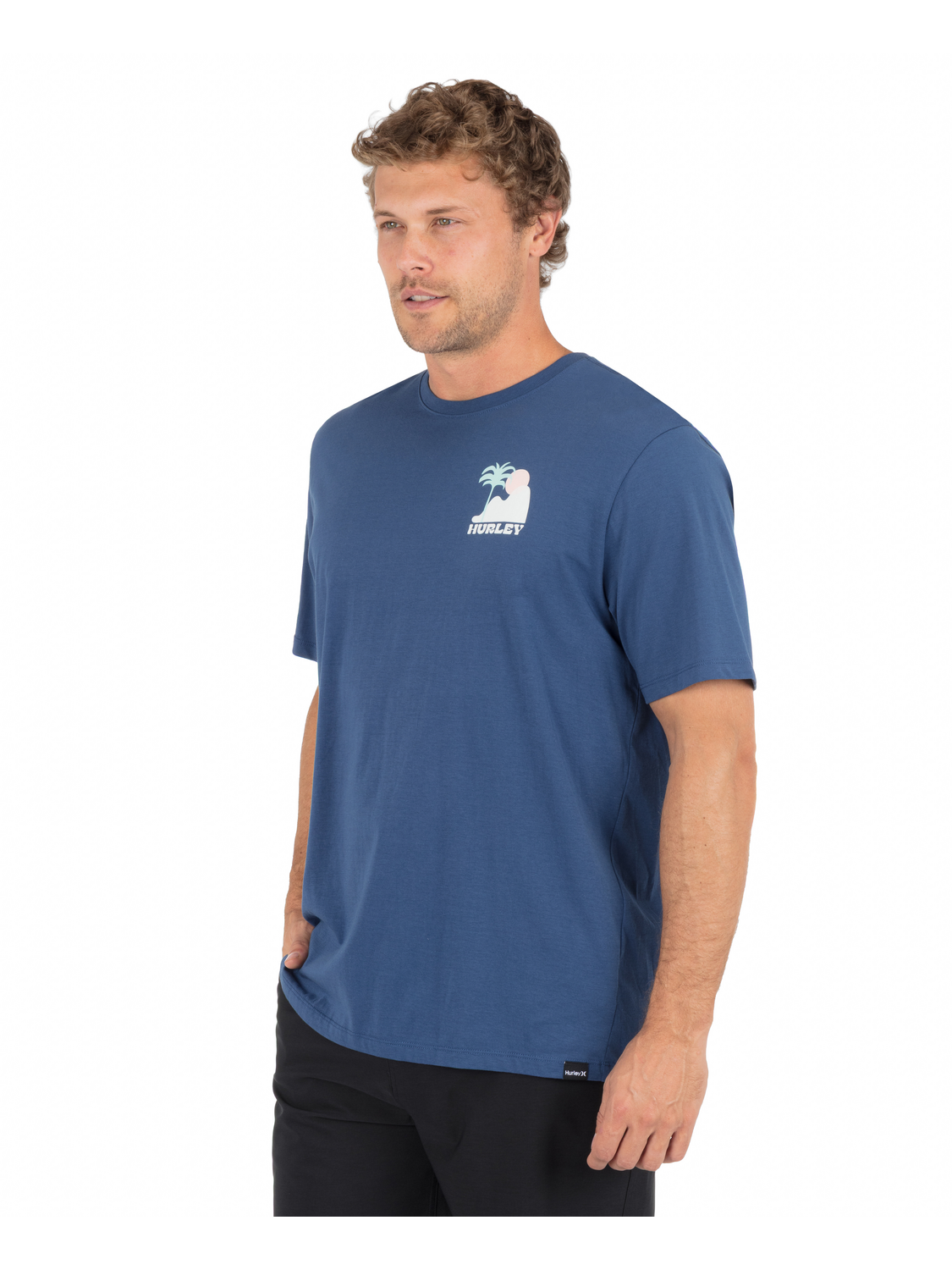 Sunsets Short Sleeve in Abyss