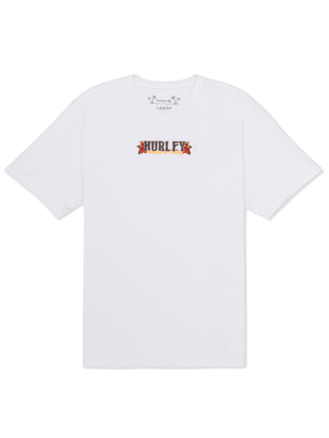 Sippin On Paradise Short Sleeve in White