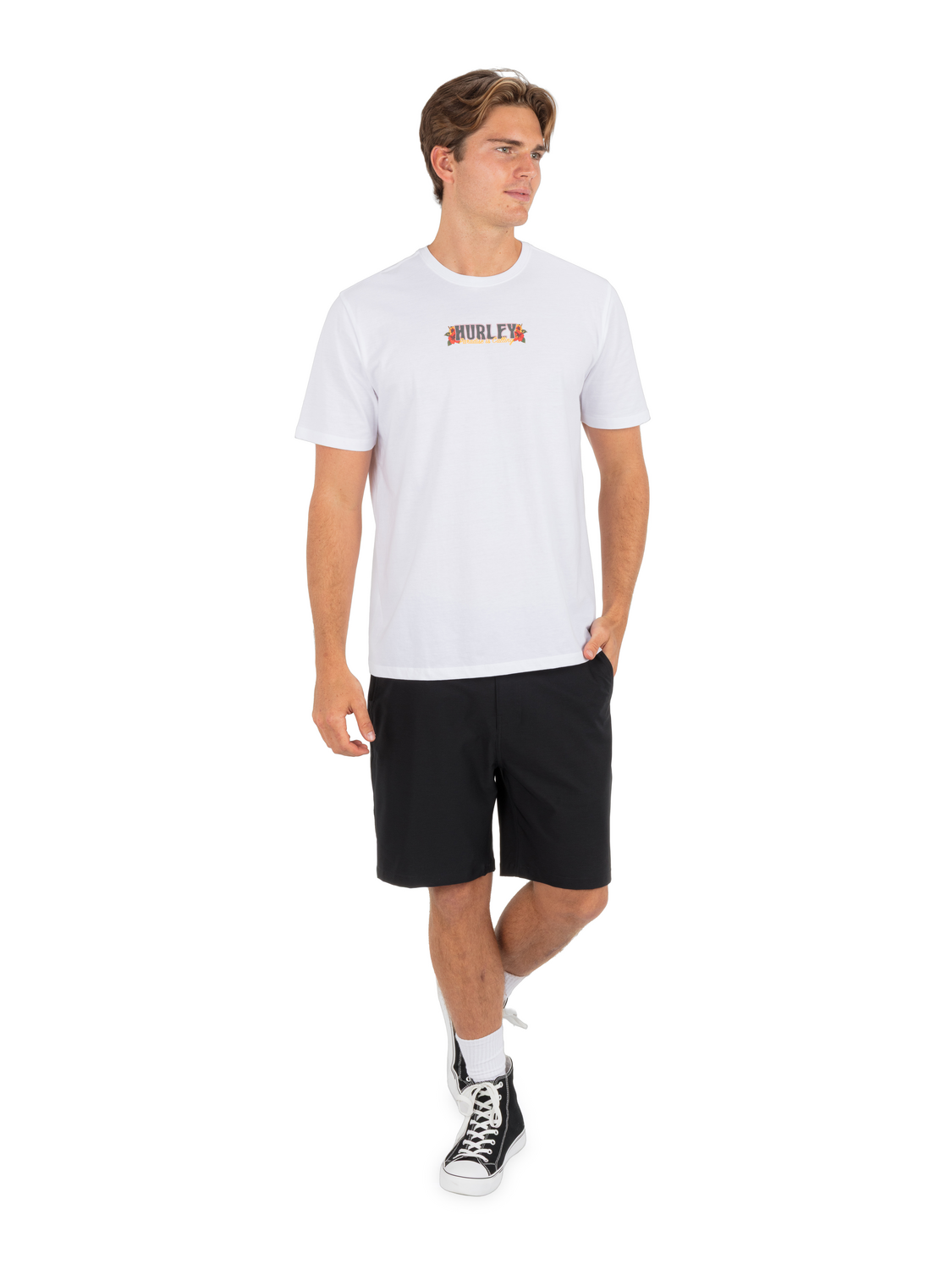 Sippin On Paradise Short Sleeve in White