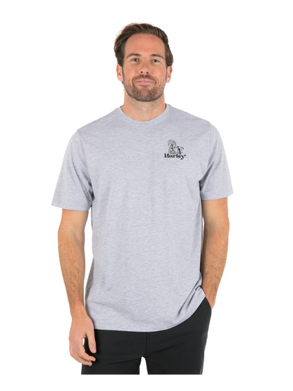 Ding Repair Short Sleeve in Dark Grey Htr
