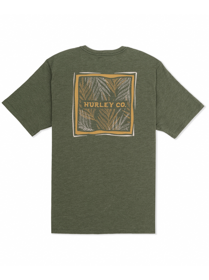 Journey Slub Short Sleeve in Charcoal Fern