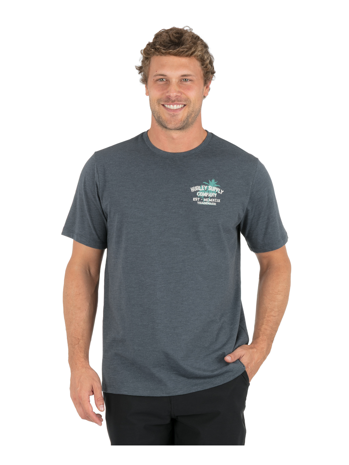 Shape Shack Slub Short Sleeve in Destroyer