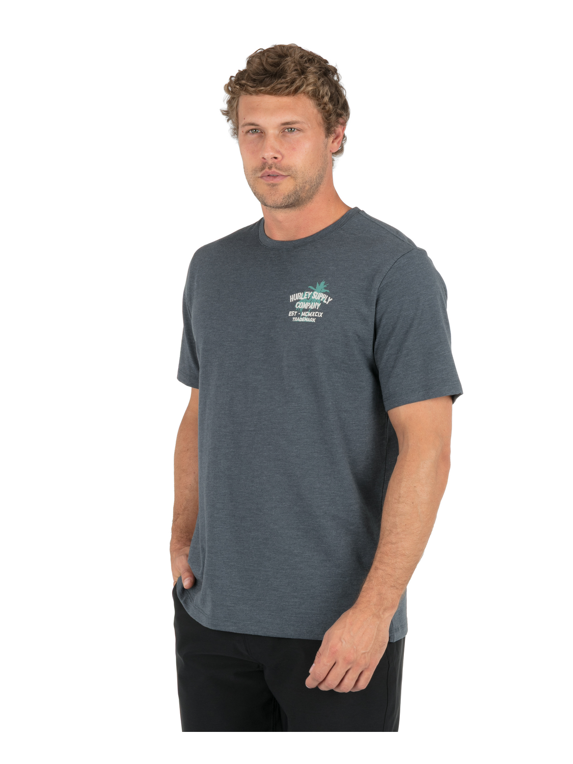 Shape Shack Slub Short Sleeve in Destroyer