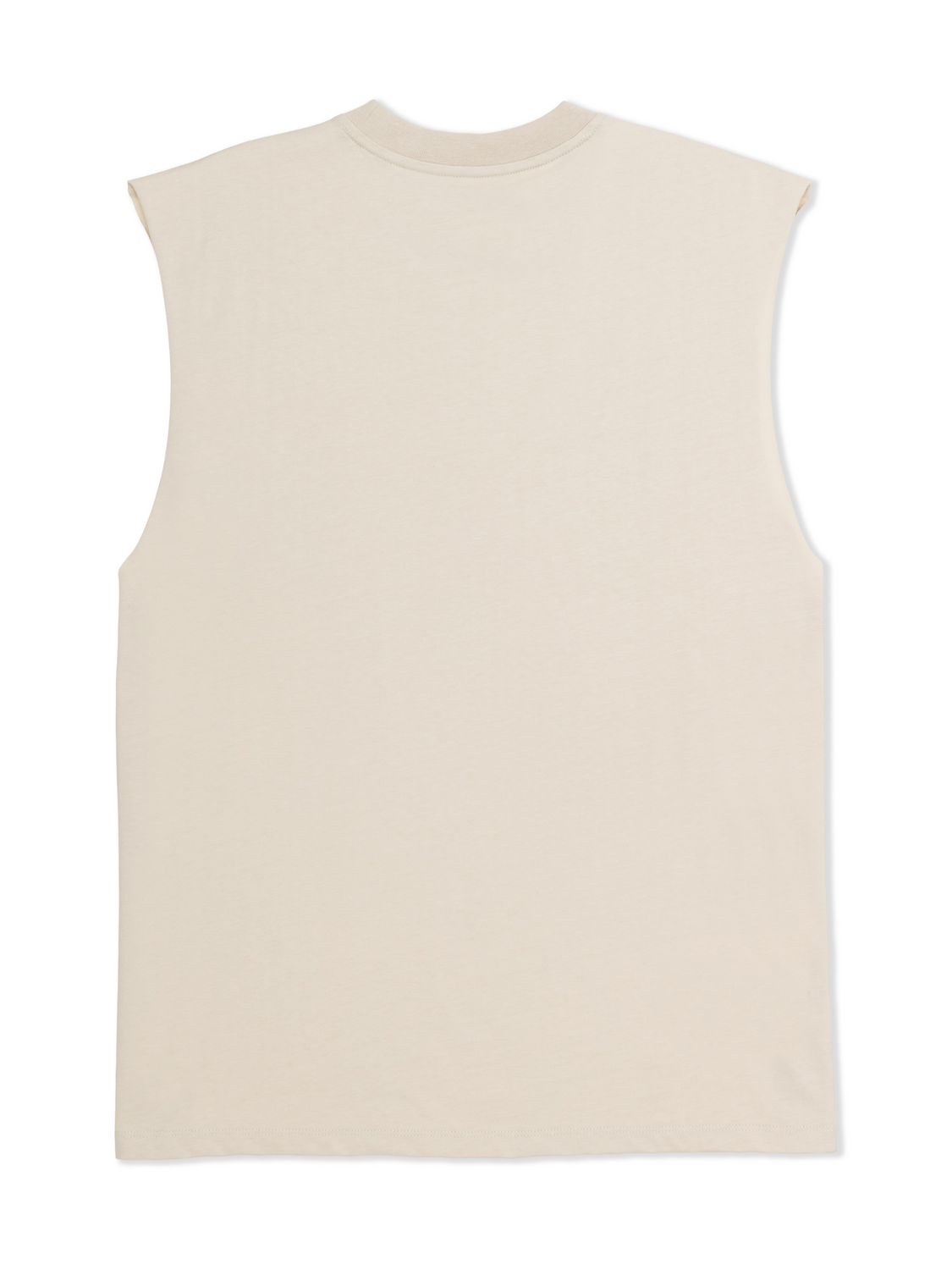 The Face Of Freedom Muscle Tee in Bone
