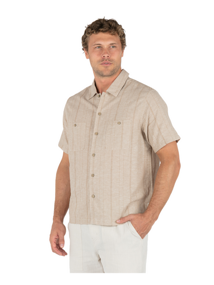 Hemp Malibu Short Sleeve in Bristlecone