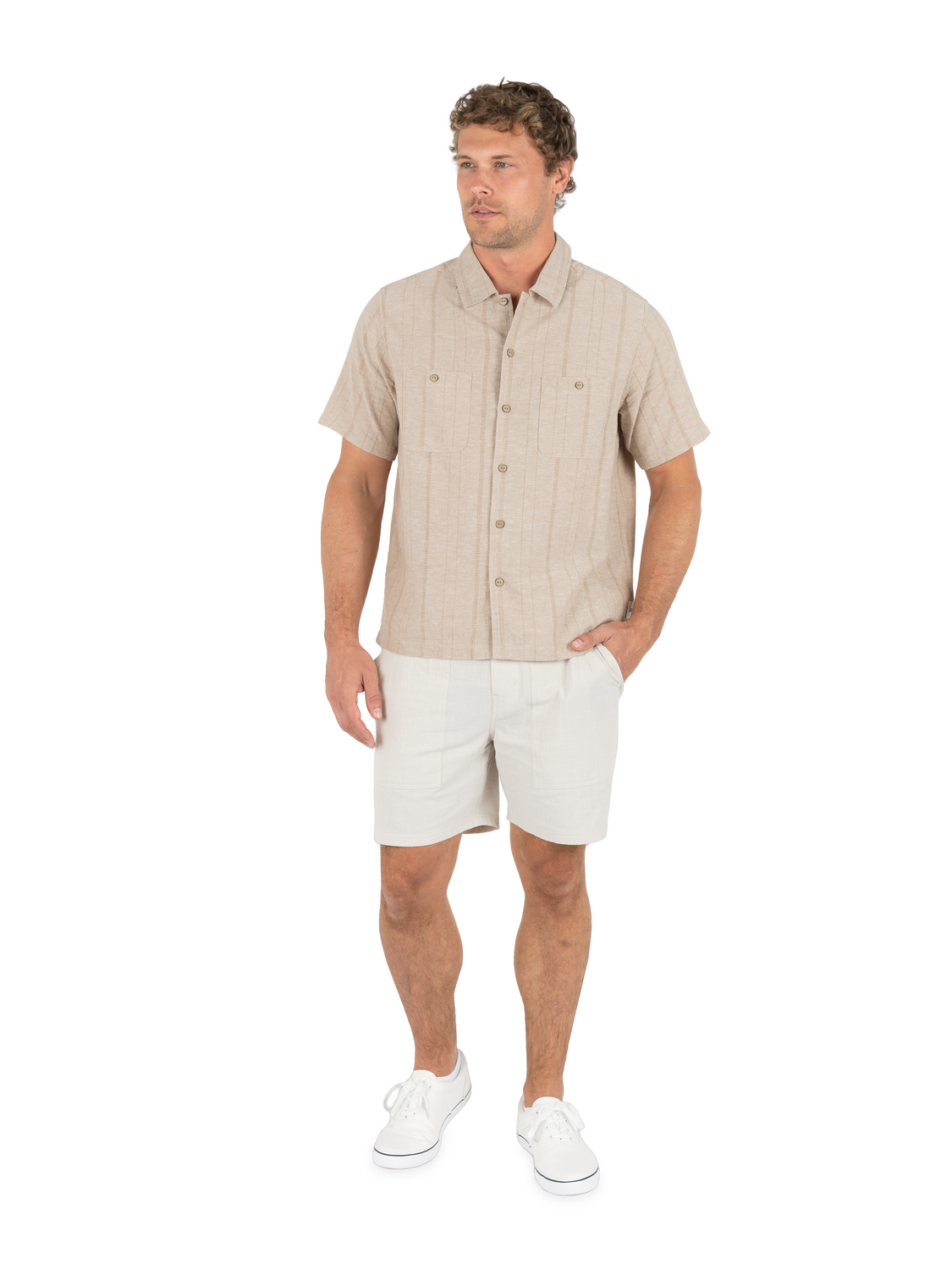 Hemp Malibu Short Sleeve in Bristlecone