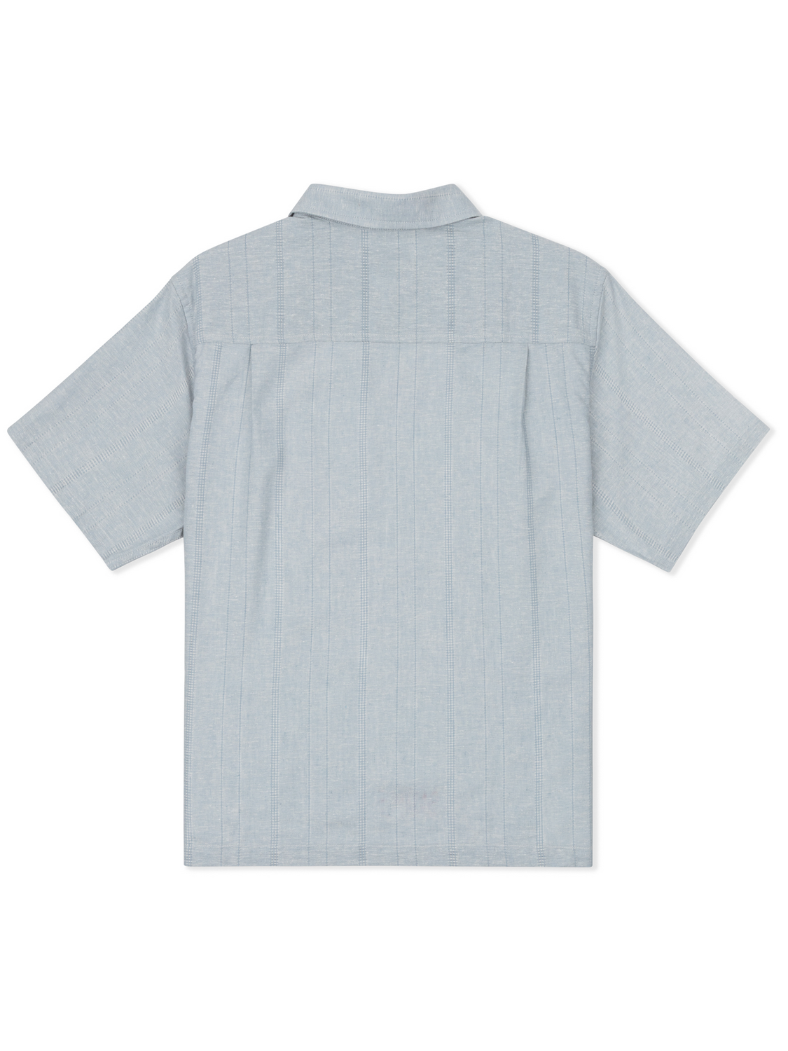 Hemp Malibu Short Sleeve in Worker Blue
