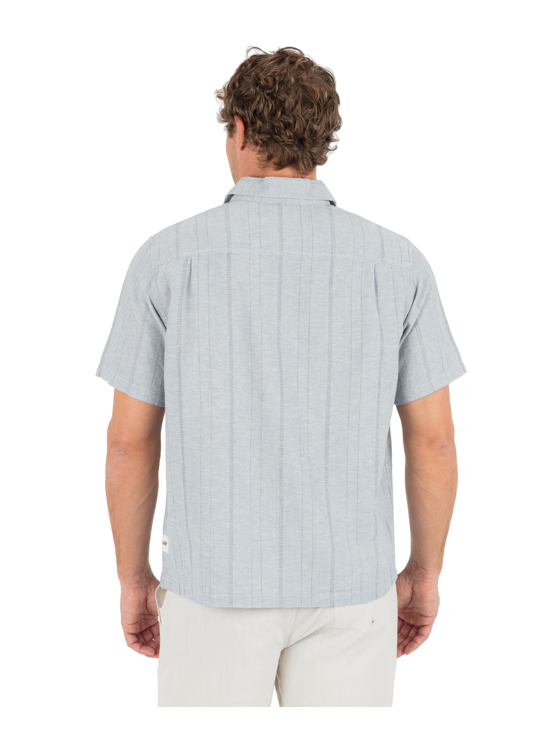 Hemp Malibu Short Sleeve in Worker Blue