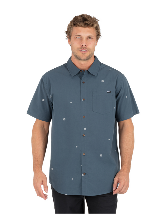 Dobby Short Sleeve in Destroyer