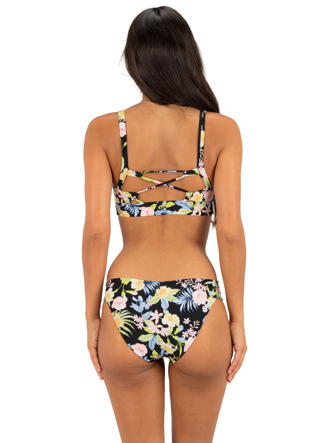 Paradiso Max Pull On Strappy Top in Paradiso Floral