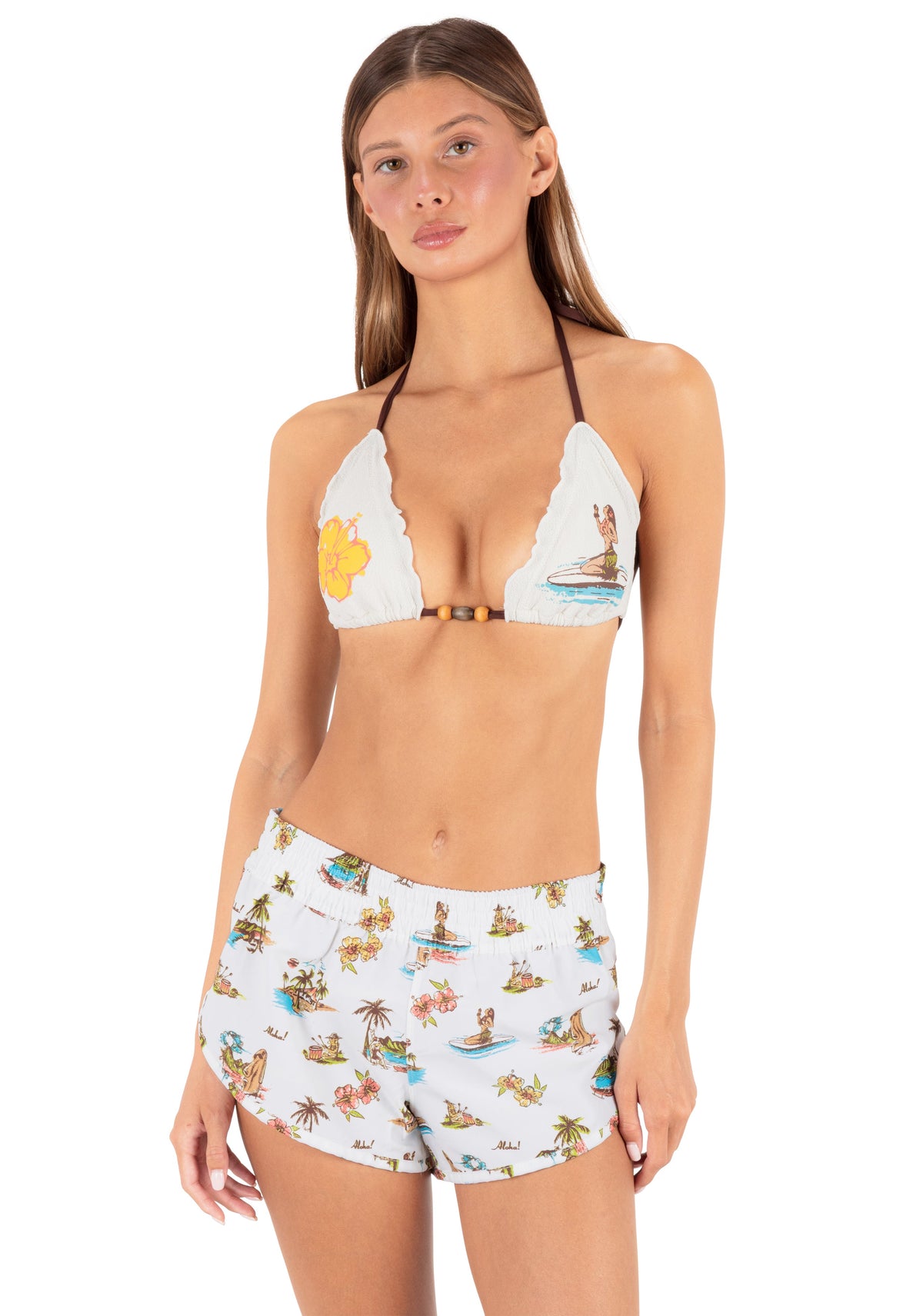 Island Time Beachrider Boardshort in Island Time
