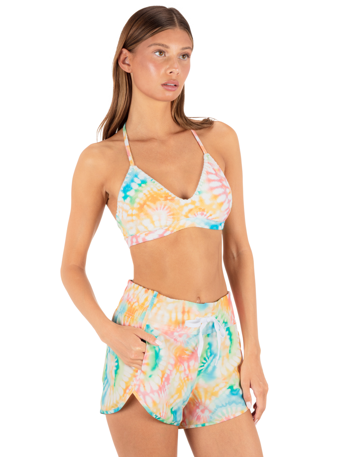 Aquas Tie Dye 2.5" Boardshort in Tie Dye