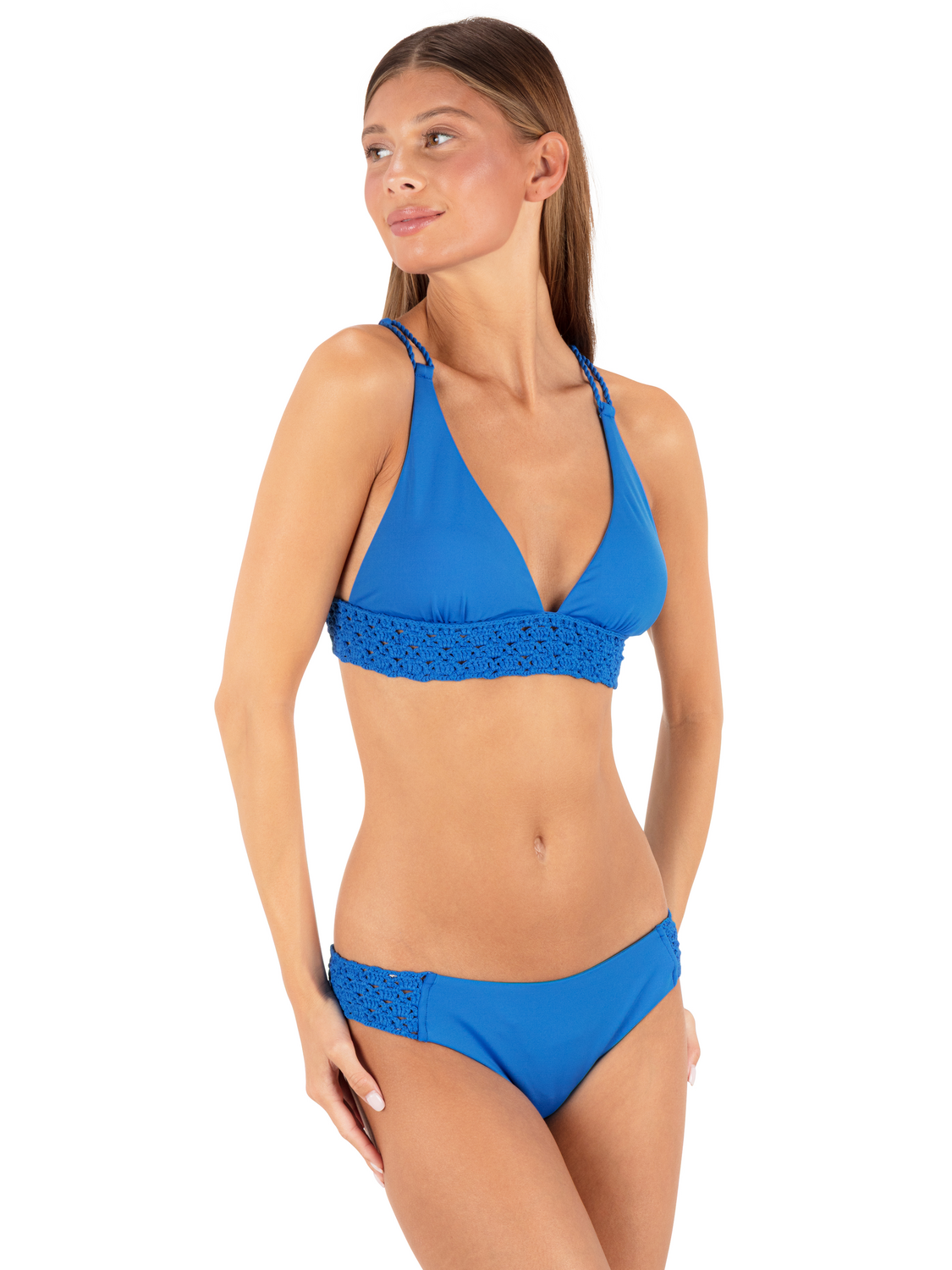 Macrame Bralette in Riviera