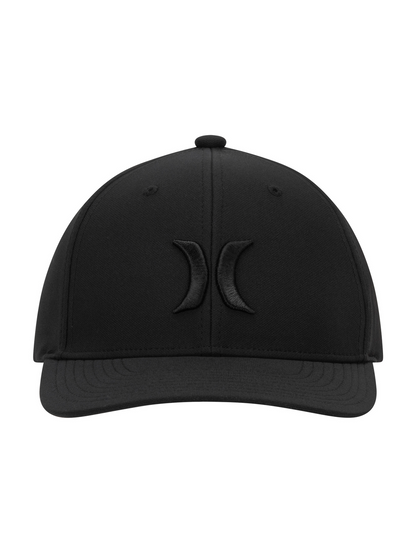 Icon Stretch Fit Hat in Black