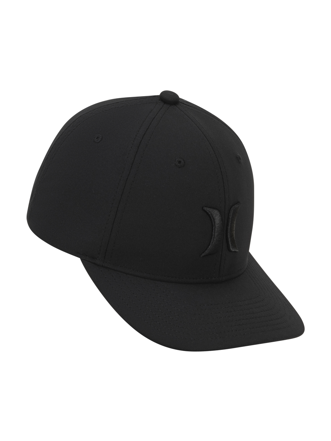 Icon Stretch Fit Hat in Black