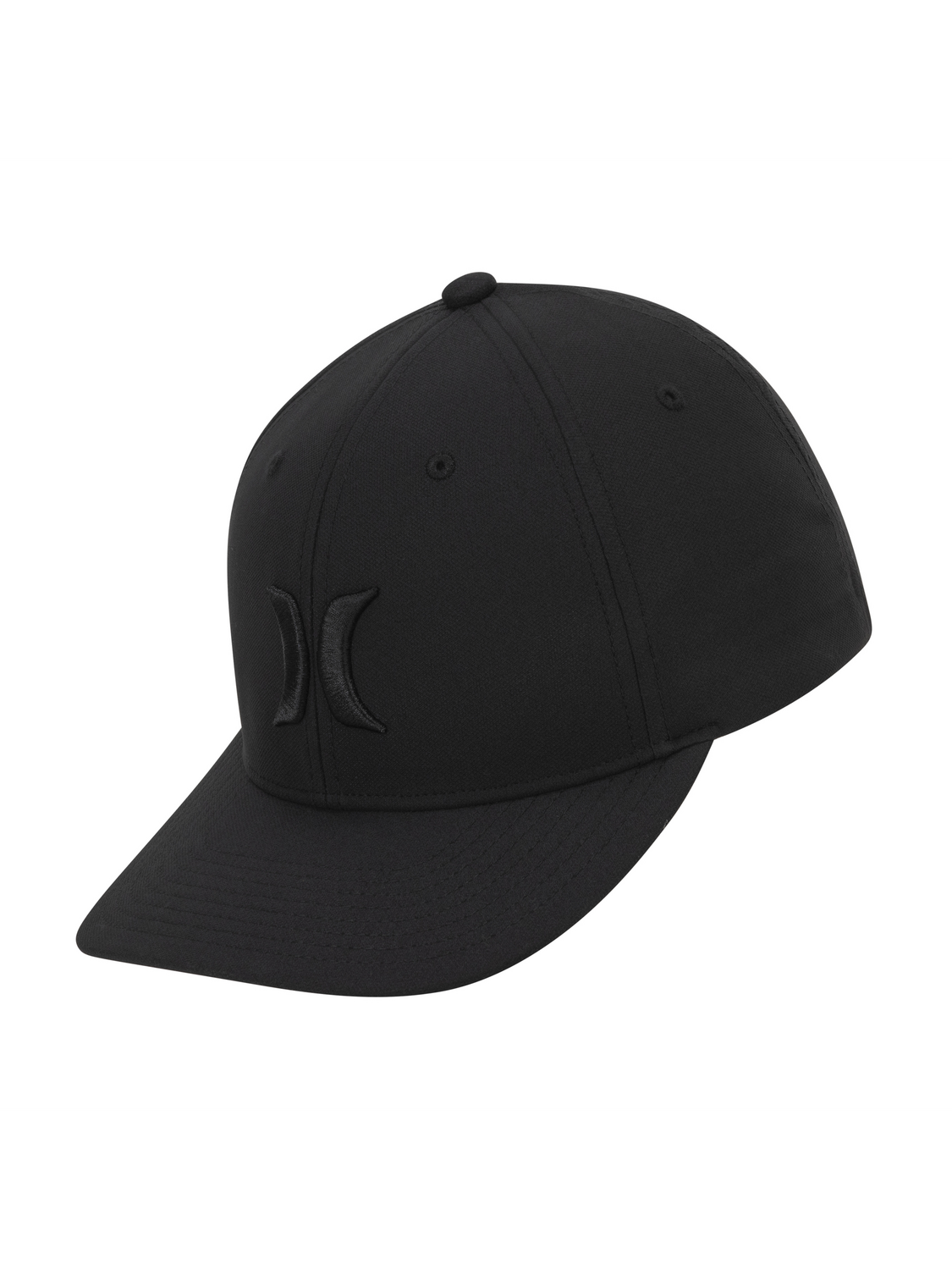 Icon Stretch Fit Hat in Black