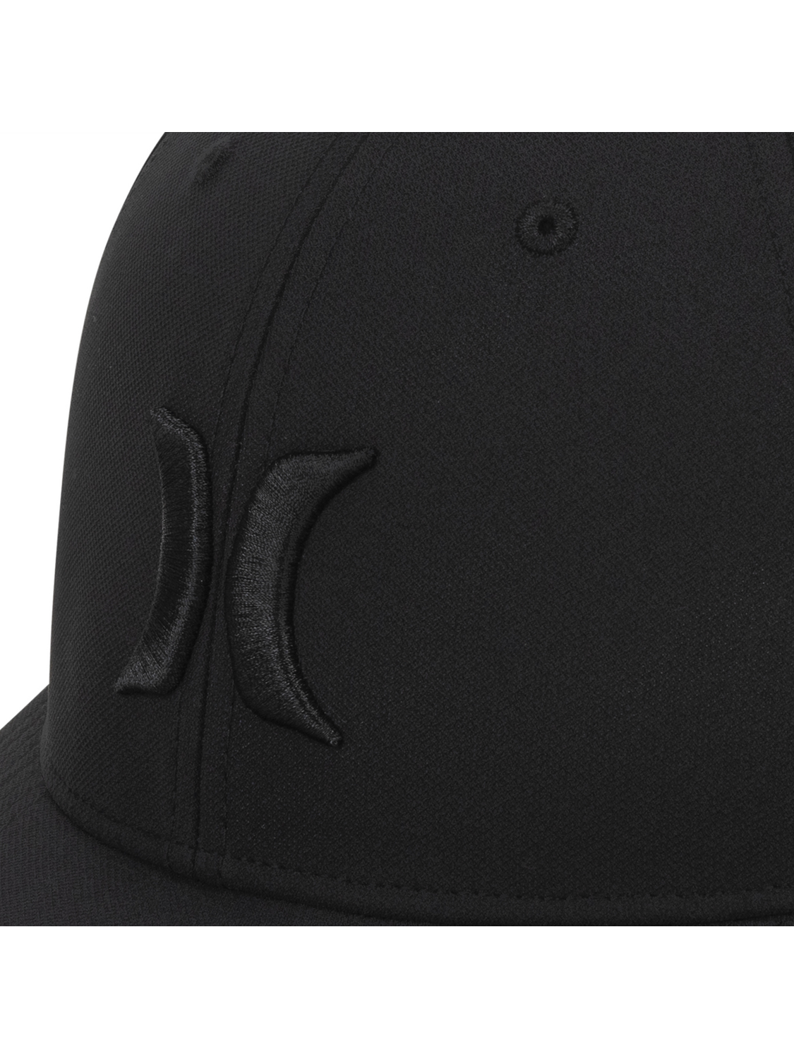 Icon Stretch Fit Hat in Black