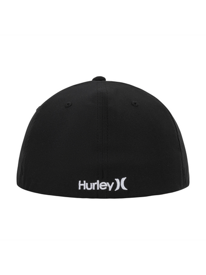 Icon Stretch Fit Hat in Black/White