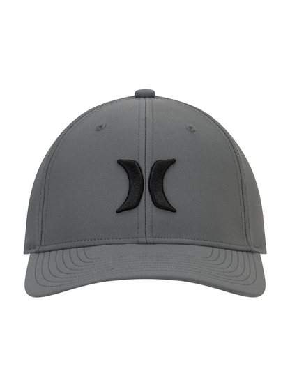 Icon Stretch Fit Hat in Dark Grey