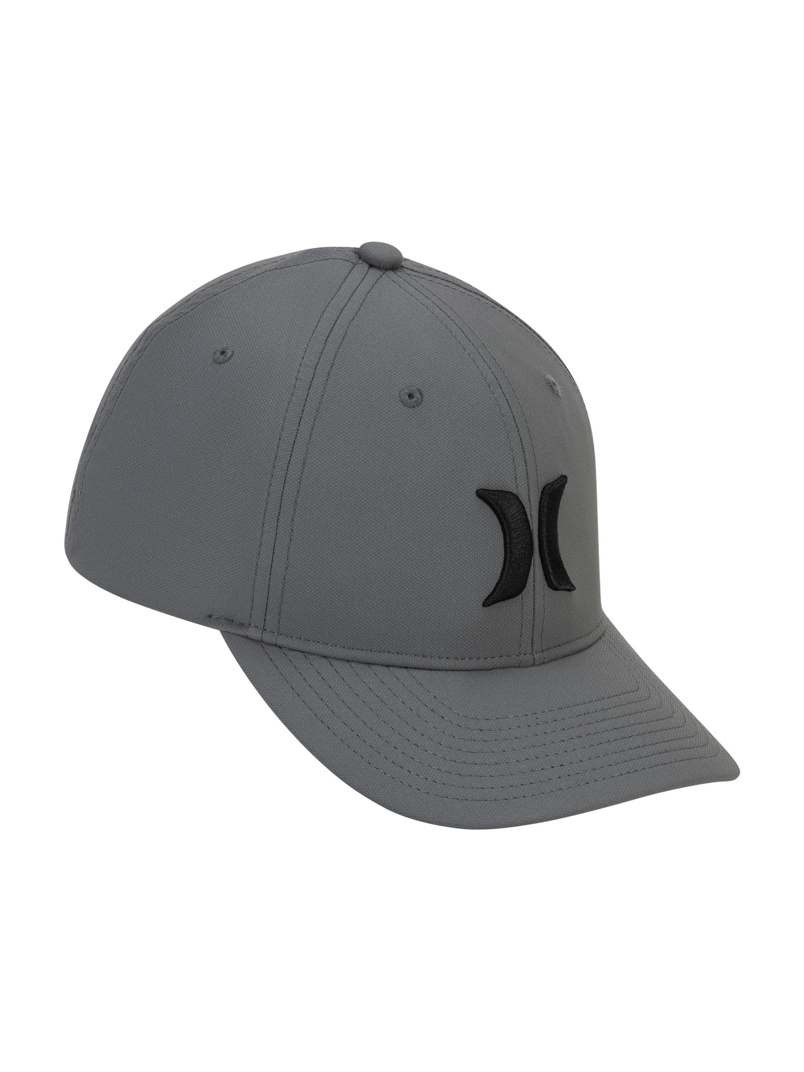 Icon Stretch Fit Hat in Dark Grey