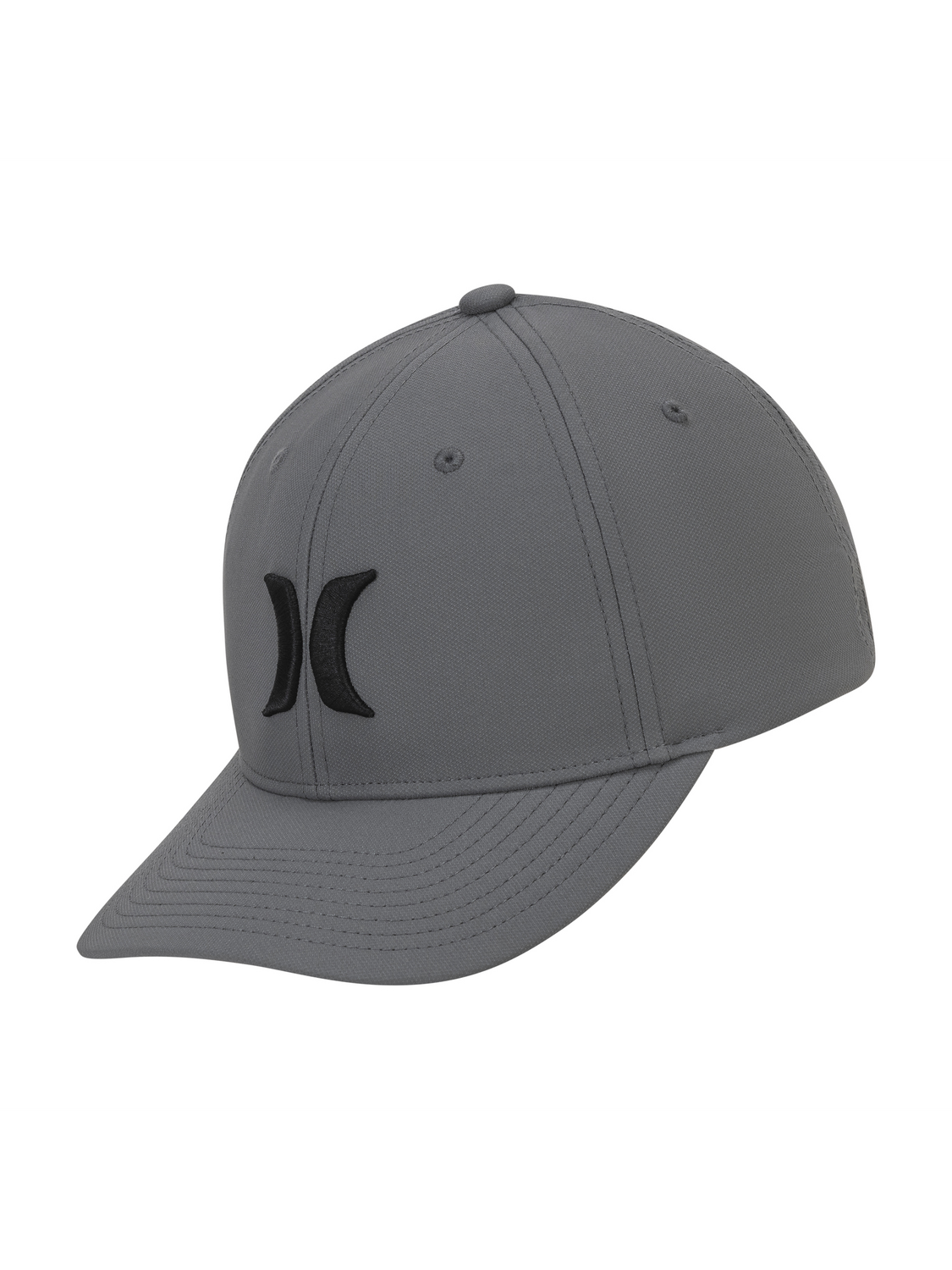 Icon Stretch Fit Hat in Dark Grey