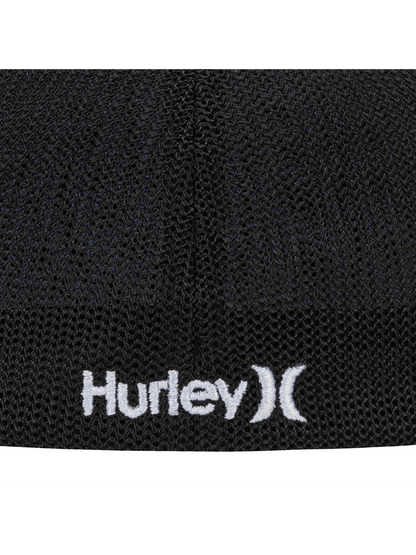 Icon Mini Mesh Stretch Fit Trucker Hat in Black