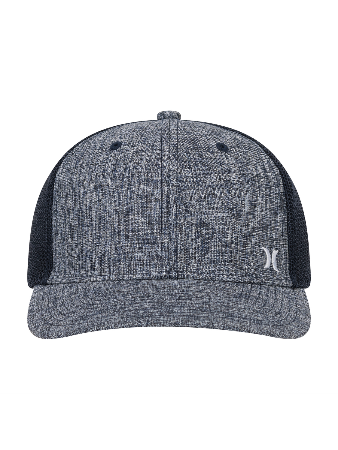 Icon Mini Mesh Stretch Fit Trucker Hat in Navy