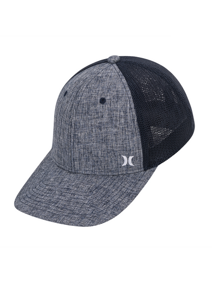 Icon Mini Mesh Stretch Fit Trucker Hat in Navy