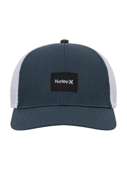 Warner Adjustable Trucker Hat in Navy