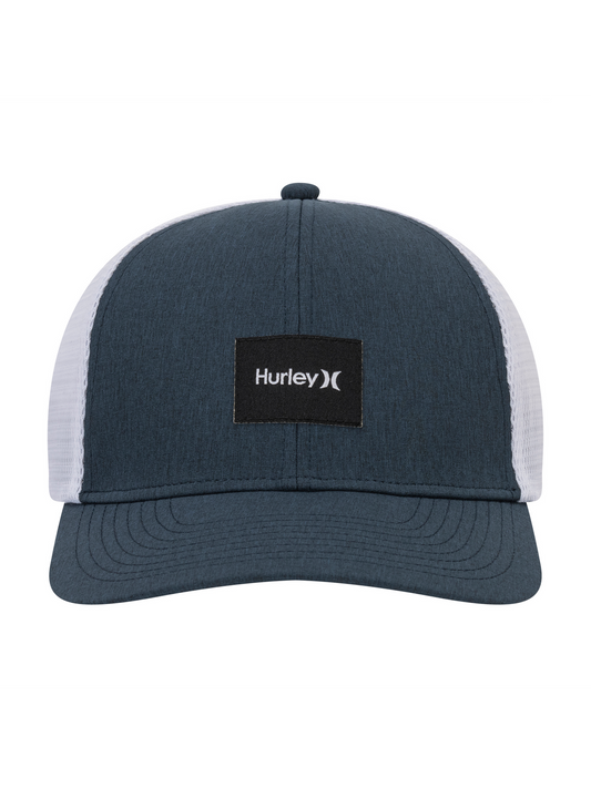Warner Adjustable Trucker Hat in Navy