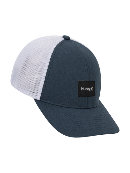 Warner Adjustable Trucker Hat in Navy