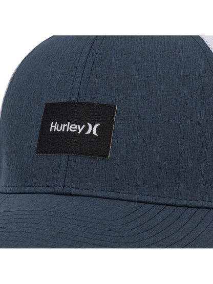 Warner Adjustable Trucker Hat in Navy