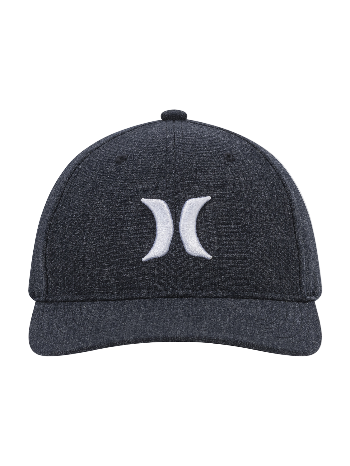 Icon Heather Stretch Fit Hat in Navy