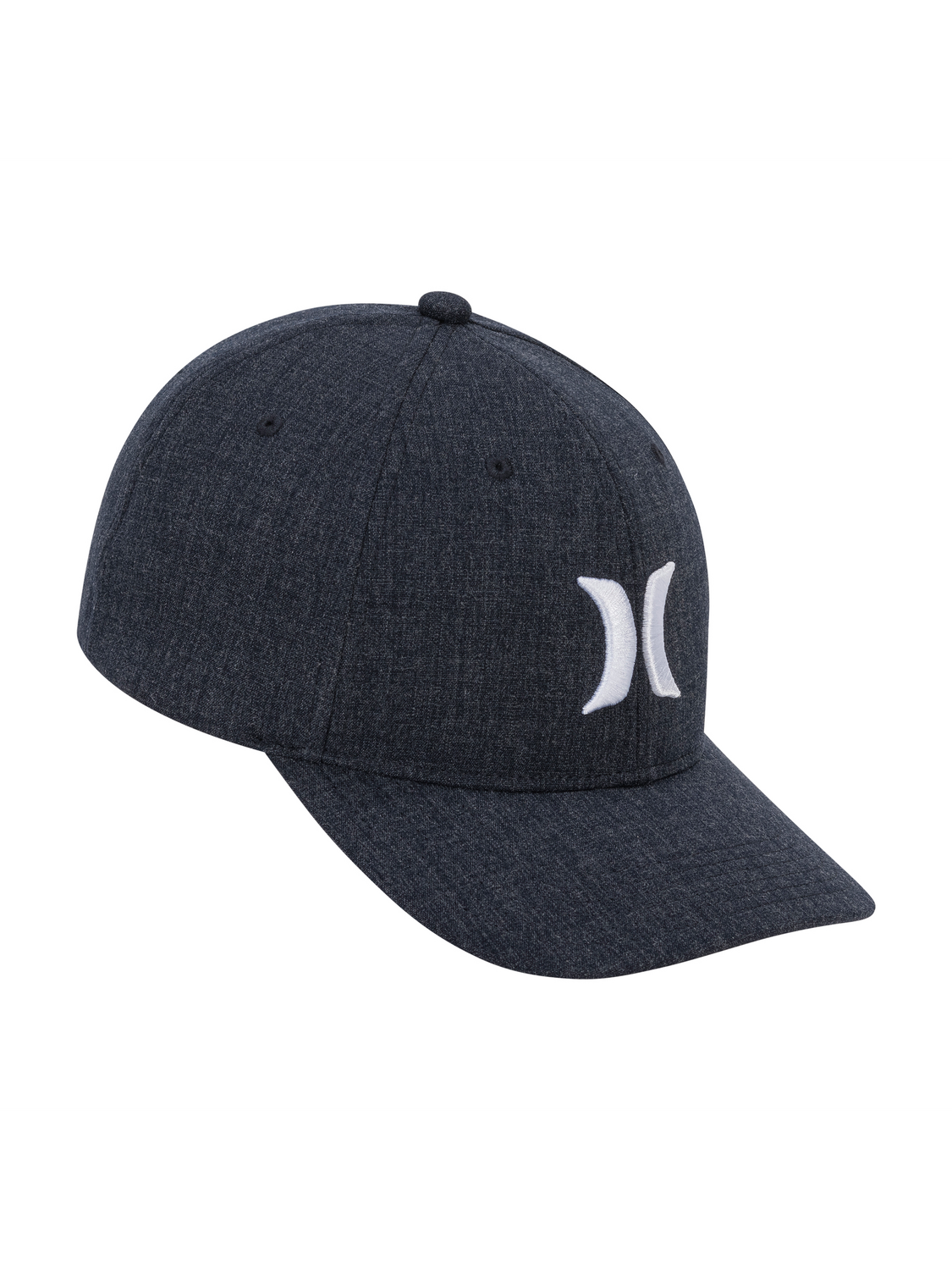 Icon Heather Stretch Fit Hat in Navy