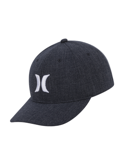 Icon Heather Stretch Fit Hat in Navy