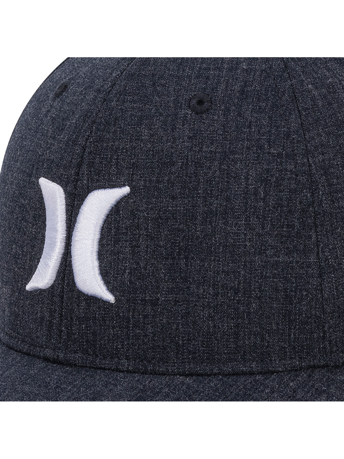 Icon Heather Stretch Fit Hat in Navy